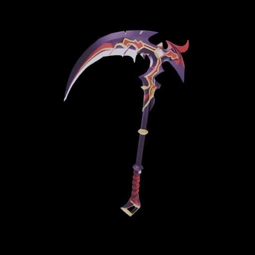 Crimson Genshin Scythe - Roblox